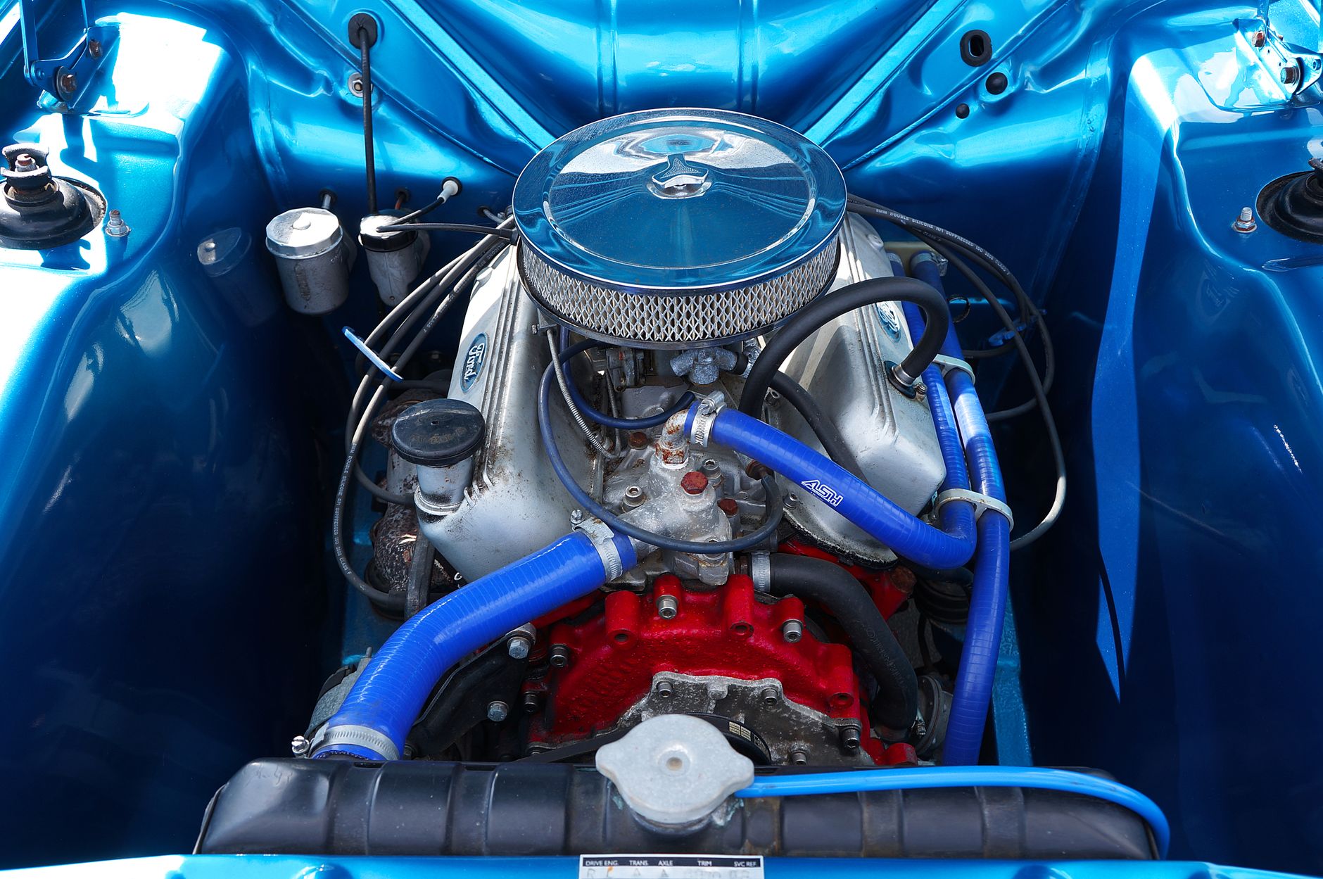 Motorraumreinigung